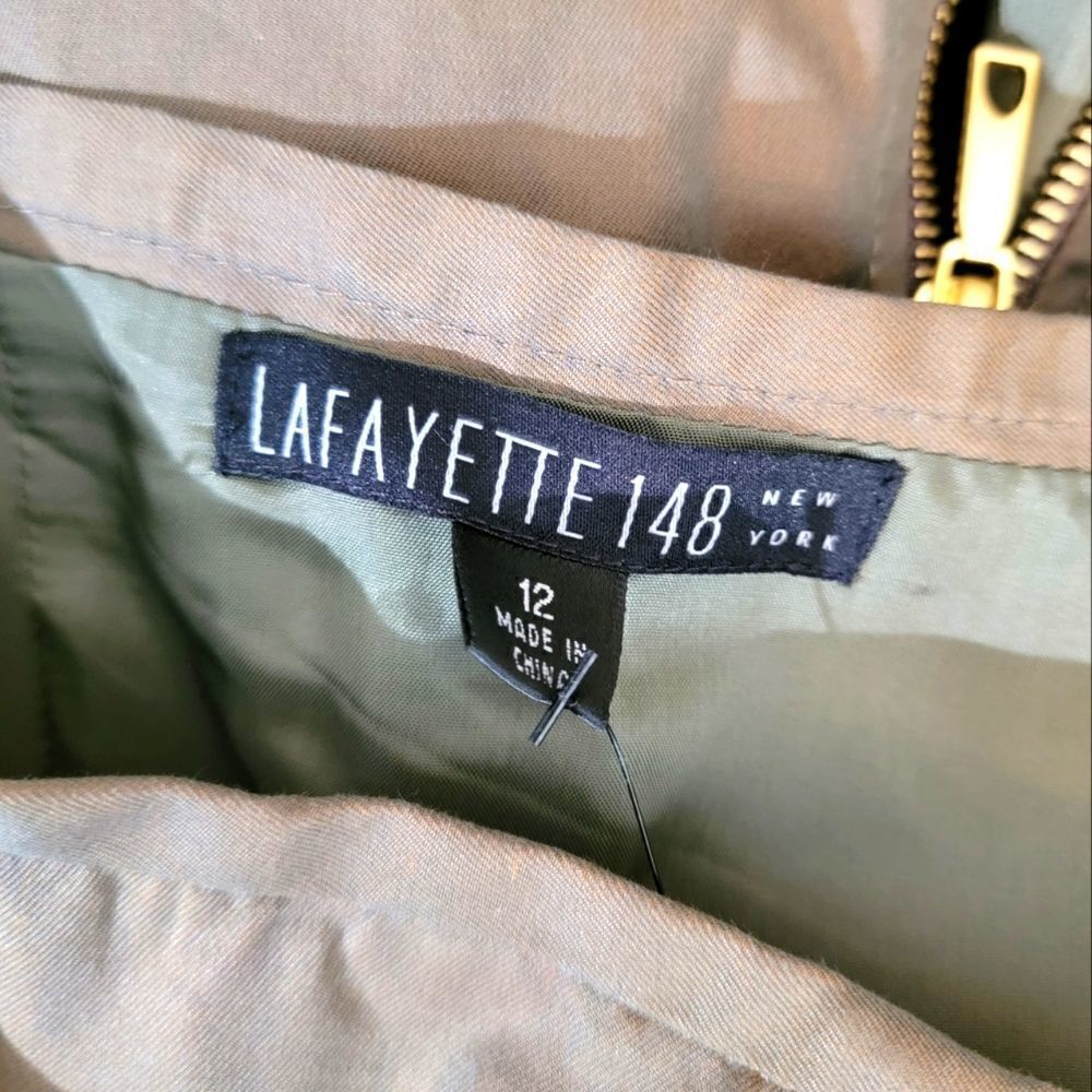 Lafayette 148 Zipper Pencil Skirt - Picture 7 of 9